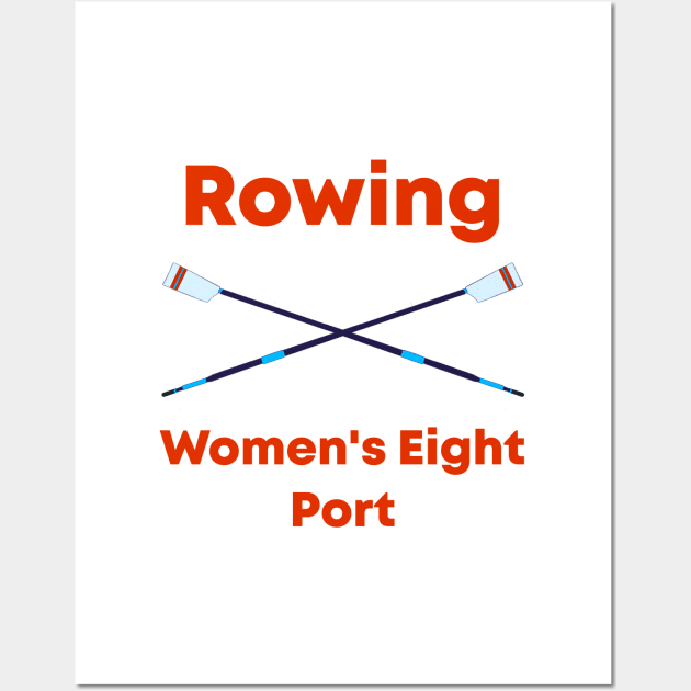 Rowing Wall Art by Obstinate and Literate